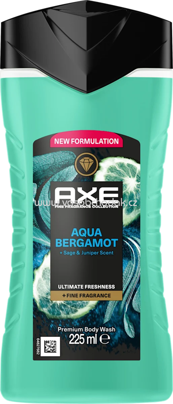 AXE Duschgel Aqua Bergamot, 225 ml AXE Duschgel Aqua Bergamot, 225 ml