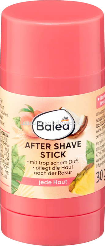 Balea After Shave Stick Tropic, 30 g Balea After Shave Stick Tropic, 30 g