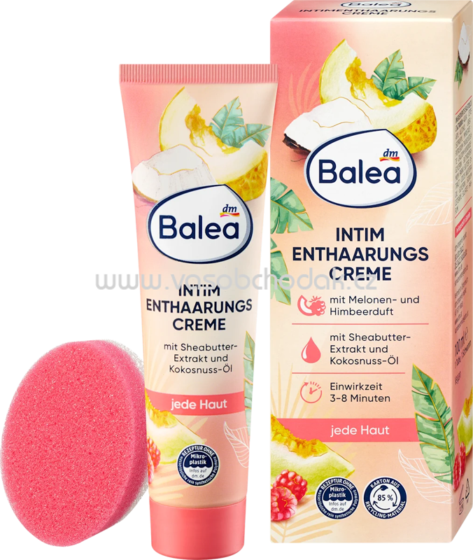 Balea Enthaarungscreme intim Tropic, 100 ml Balea Enthaarungscreme intim Tropic, 100 ml