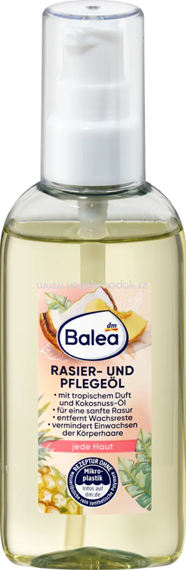 Balea Rasier- und Pflegeöl Tropic, 75 ml Balea Rasier- und Pflegeöl Tropic, 75 ml