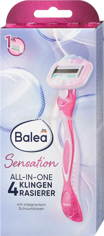 Balea Rasierer All-in-One Sensation, 1 St Balea Rasierer All-in-One Sensation, 1 St