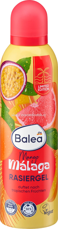 Balea Rasiergel Mango Málaga, 200 ml Balea Rasiergel Mango Málaga, 200 ml
