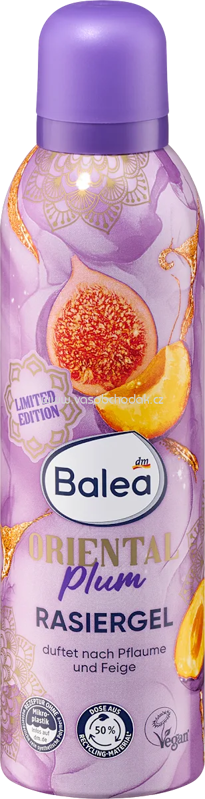 Balea Rasiergel Oriental Plum, 200 ml Balea Rasiergel Oriental Plum, 200 ml