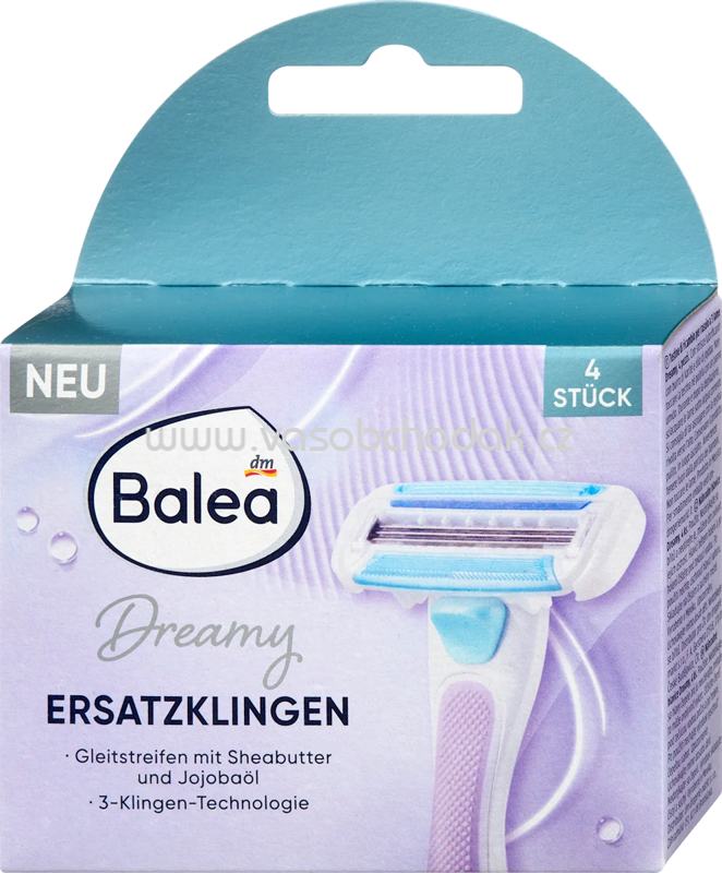 Balea Rasierklingen Dreamy, 4 St