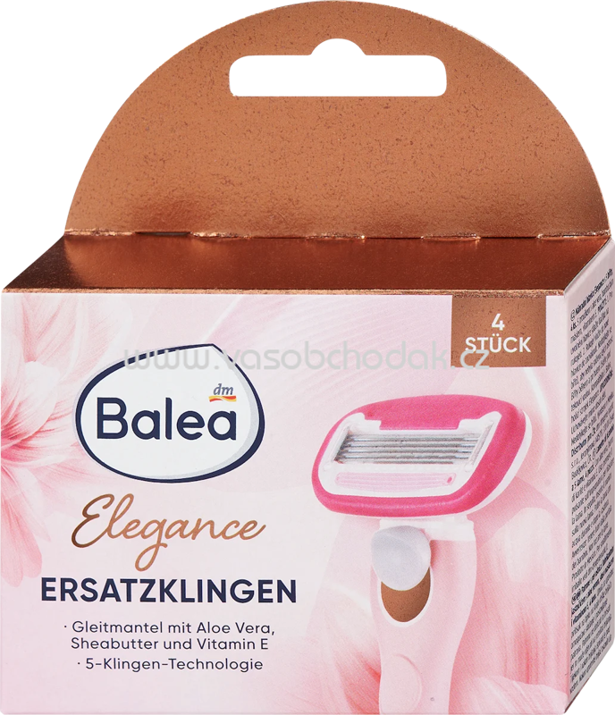 Balea Rasierklingen Elegance, 4 St Balea Rasierklingen Elegance, 4 St