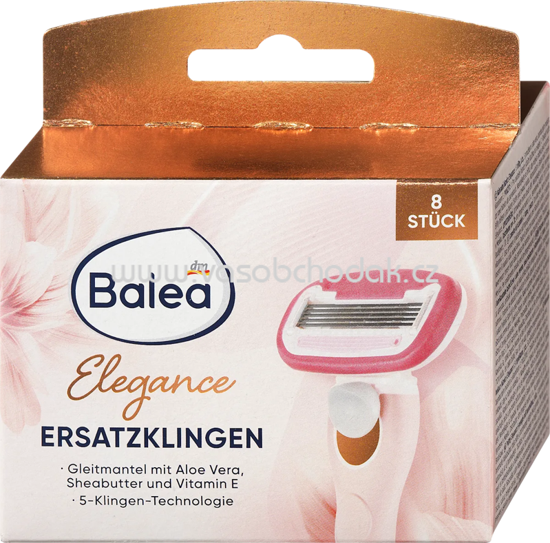 Balea Rasierklingen Elegance, 8 St Balea Rasierklingen Elegance, 8 St