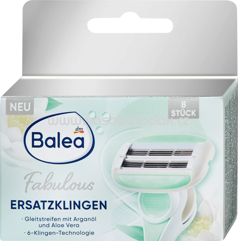Balea Rasierklingen Fabulous, 8 St