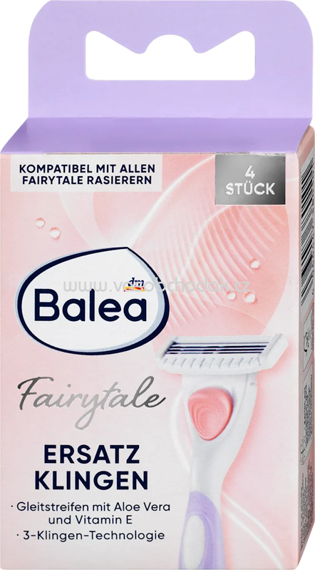Balea Rasierklingen Fairytale, 4 St Balea Rasierklingen Fairytale, 4 St