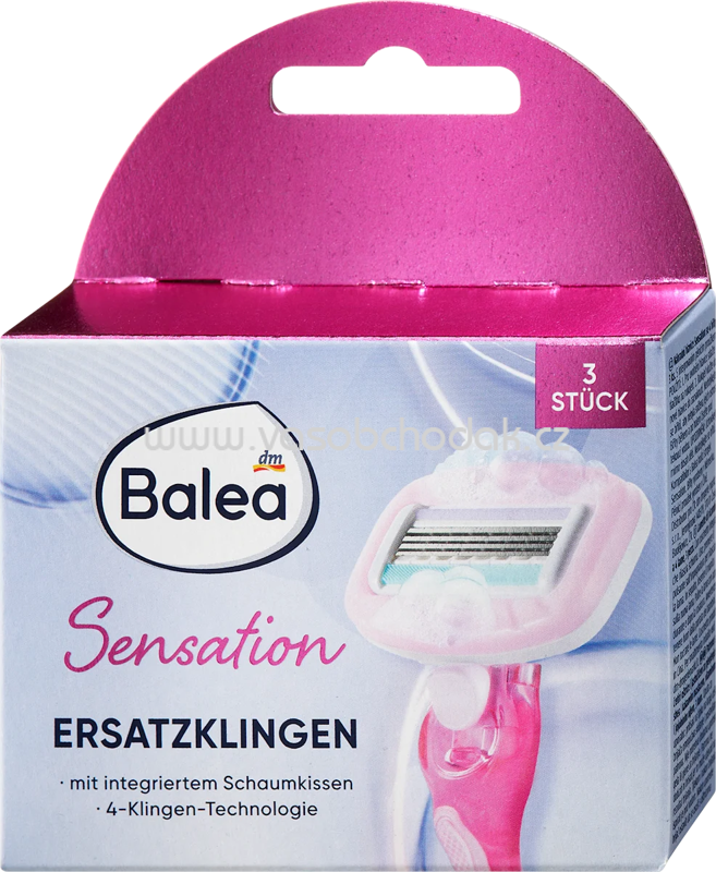 Balea Rasierklingen Sensation, 3 St Balea Rasierklingen Sensation, 3 St