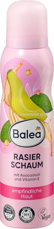 Balea Rasierschaum Avocadoöl & Vitamin E, 150 ml Balea Rasierschaum Avocadoöl & Vitamin E, 150 ml