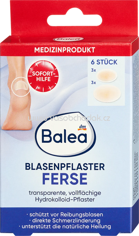Balea Blasenpflaster Ferse, 6 St Balea Blasenpflaster Ferse, 6 St