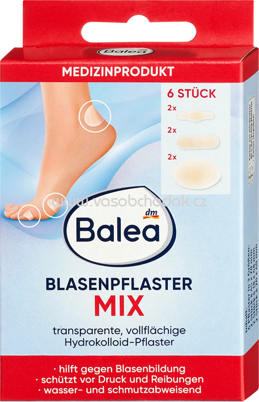 Balea Blasenpflaster Mix, 6 St Balea Blasenpflaster Mix, 6 St