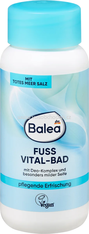 Balea Fußbad Vitalbad pflegende Erfrischung, 450 g Balea Fußbad Vitalbad pflegende Erfrischung, 450 g