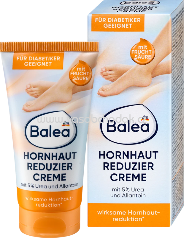 Balea Fußcreme, Hornhaut Reduzier Creme mit Urea & Allantoin, 50 ml Balea Fußcreme, Hornhaut Reduzier Creme mit Urea & Allantoin, 50 ml