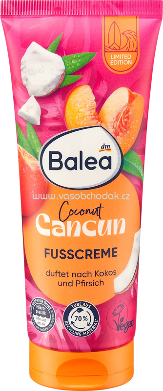 Balea Fußcreme Coconut Cancun, 100 ml Balea Fußcreme Coconut Cancun, 100 ml