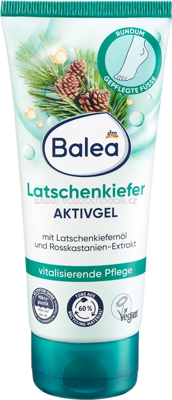 Balea Fußcreme Latschenkiefer Aktiv Gel, 100 ml Balea Fußcreme Latschenkiefer Aktiv Gel, 100 ml