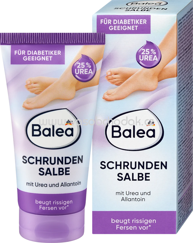Balea Fußcreme Schrundensalbe Urea, 50 ml Balea Fußcreme Schrundensalbe Urea, 50 ml