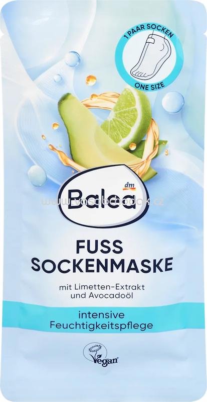 Balea Fußmaske Socken, intensive Feuchtigkeitspflege, 1 Paar, 2 St Balea Fußmaske Socken, intensive Feuchtigkeitspflege, 1 Paar, 2 St