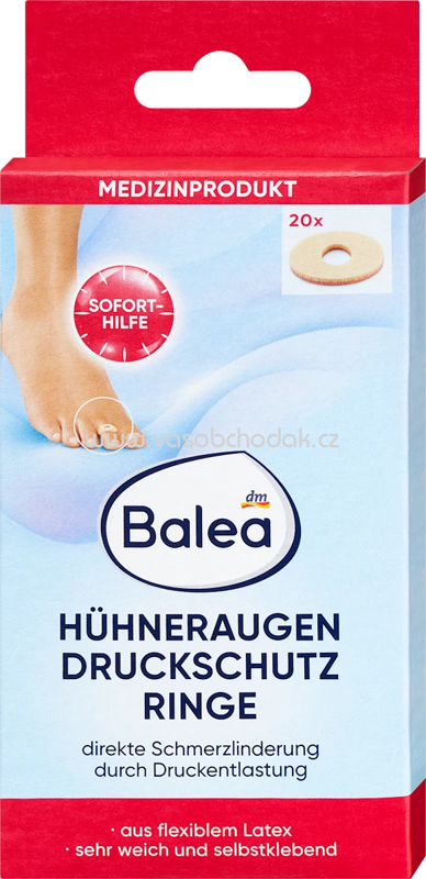 Balea Hühneraugen Druckschutzringe, 20 St Balea Hühneraugen Druckschutzringe, 20 St