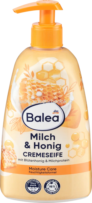 Balea Cremeseife Milch & Honig, 500 ml