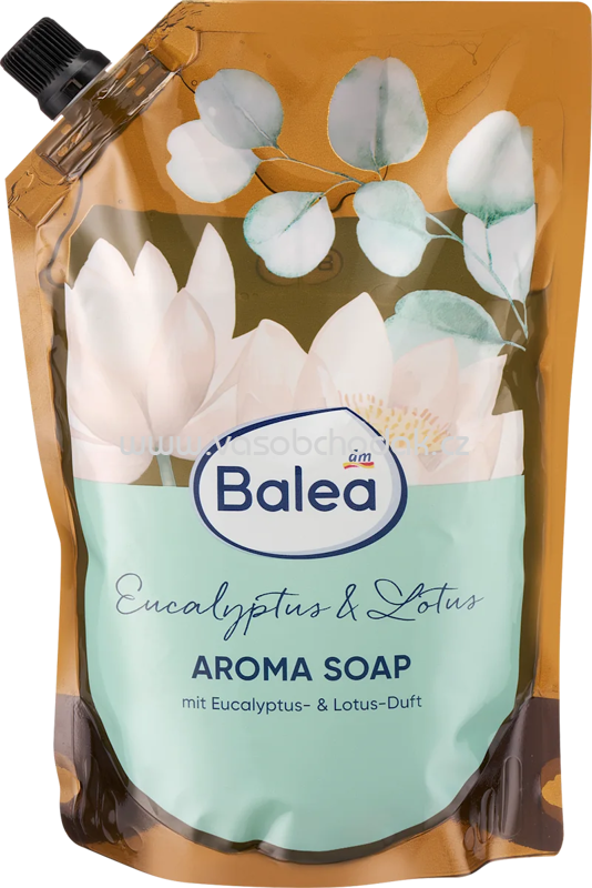 Balea Flüssigseife Eukalyptus & Lotus, Nachfüllpack, 500 ml Balea Flüssigseife Eukalyptus & Lotus, Nachfüllpack, 500 ml