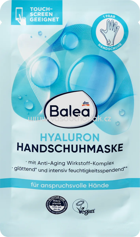 Balea Handschuhmaske Hyaluron 1 Paar, 2 St Balea Handschuhmaske Hyaluron 1 Paar, 2 St