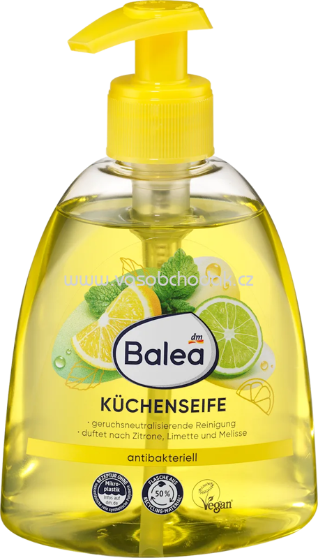 Balea Küchenseife Limette & Melisse, 300 ml Balea Küchenseife Limette & Melisse, 300 ml
