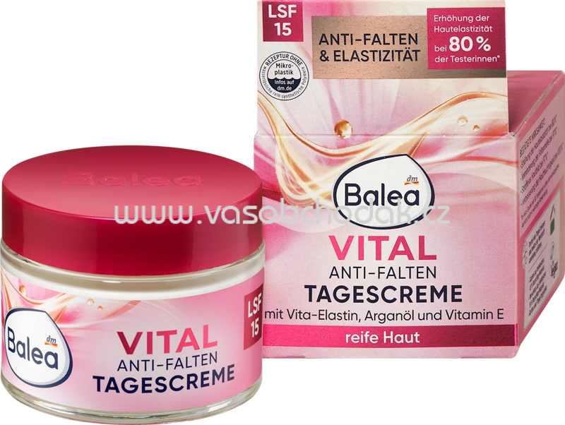 Balea Anti Falten Gesichtscreme Vital LSF15, 50 ml Balea Anti Falten Gesichtscreme Vital LSF15, 50 ml