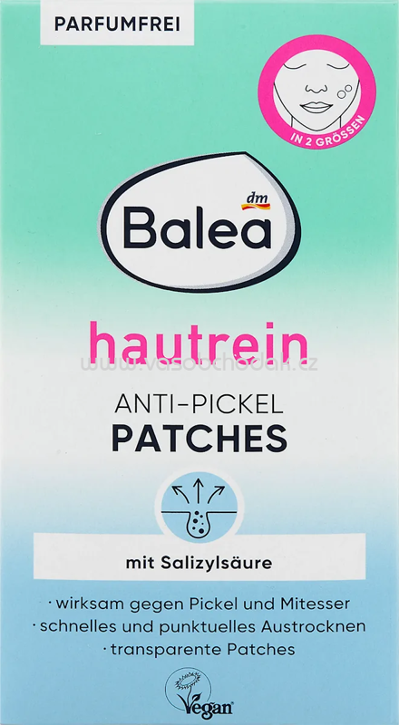 Balea Anti-Pickel Patches Hautrein, 36 St Balea Anti-Pickel Patches Hautrein, 36 St