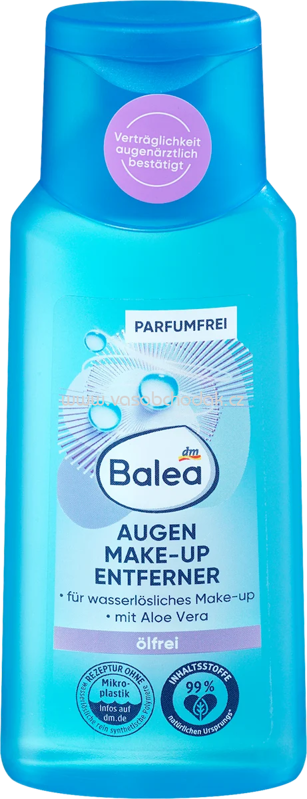 Balea Augen Make-up Entferner ölfrei, 100 ml
