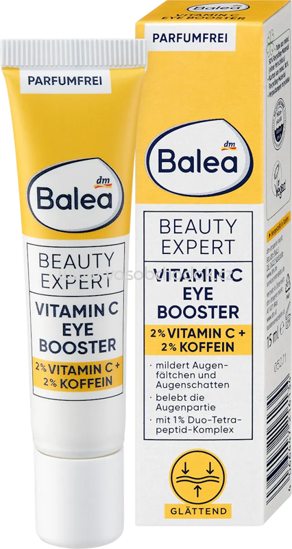 Balea Augencreme Beauty Expert Vitamin C Eye Booster, 15 ml Balea Augencreme Beauty Expert Vitamin C Eye Booster, 15 ml