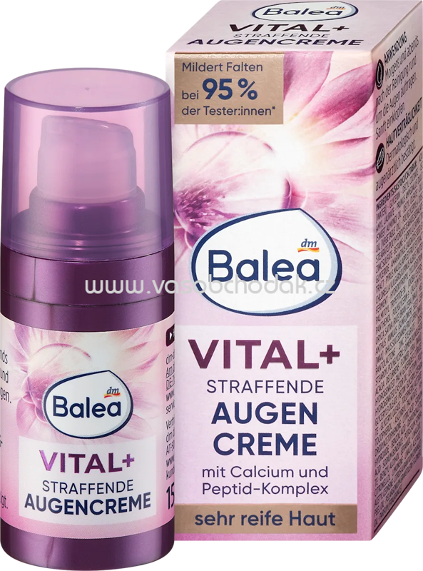 Balea Augencreme Vital+ straffend, 15 ml Balea Augencreme Vital+ straffend, 15 ml