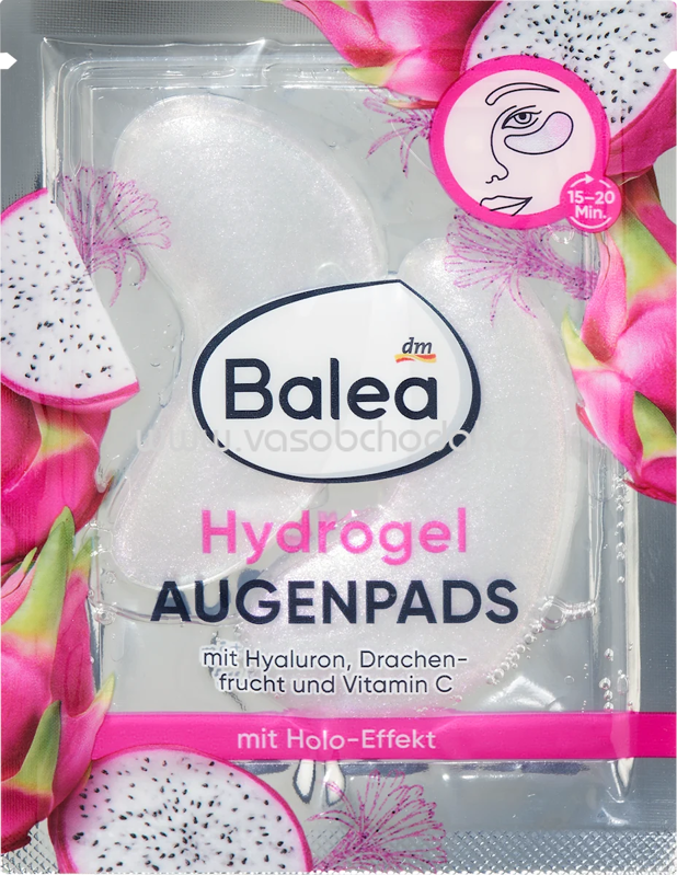 Balea Augenpads Hydrogel Holo, 1 Paar, 2 St Balea Augenpads Hydrogel Holo, 1 Paar, 2 St
