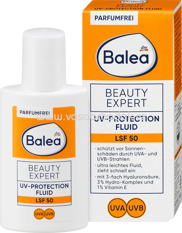Balea Fluid Beauty Expert UV-Protection LSF50, 50 ml Balea Fluid Beauty Expert UV-Protection LSF50, 50 ml