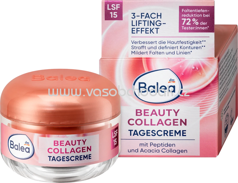 Balea Gesichtscreme Beauty Collagen LSF15, 50 ml Balea Gesichtscreme Beauty Collagen LSF15, 50 ml