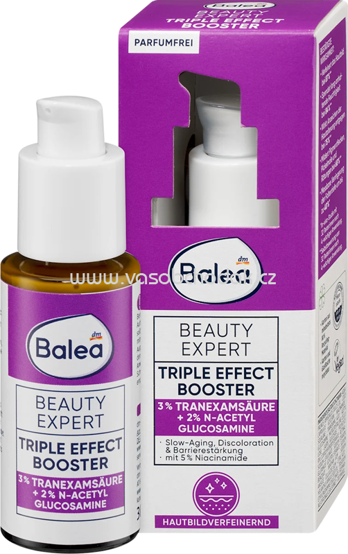 Balea Gesichtsfluid Beauty Expert Triple Effect Booster, 30 ml Balea Gesichtsfluid Beauty Expert Triple Effect Booster, 30 ml