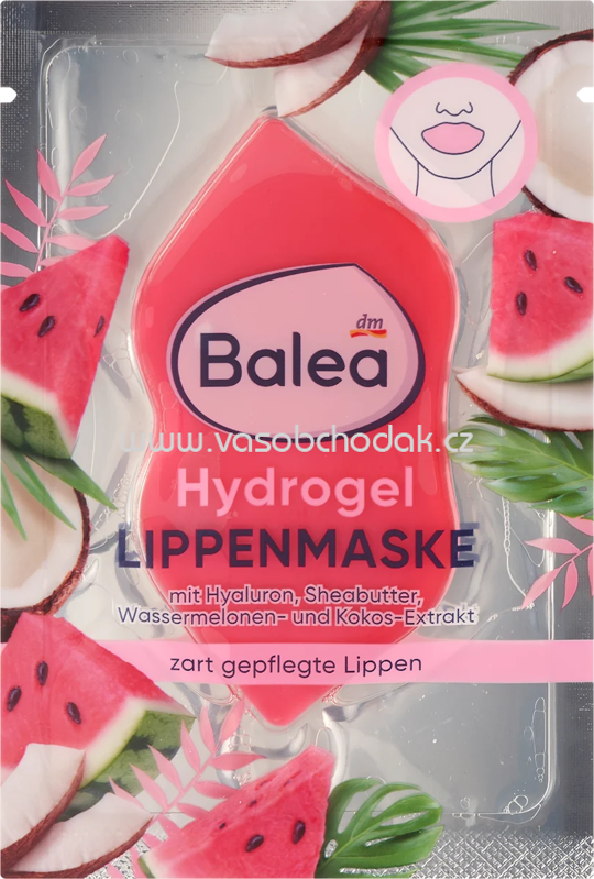 Balea Lippenmaske Wassermelone Kokos, 1 St Balea Lippenmaske Wassermelone Kokos, 1 St