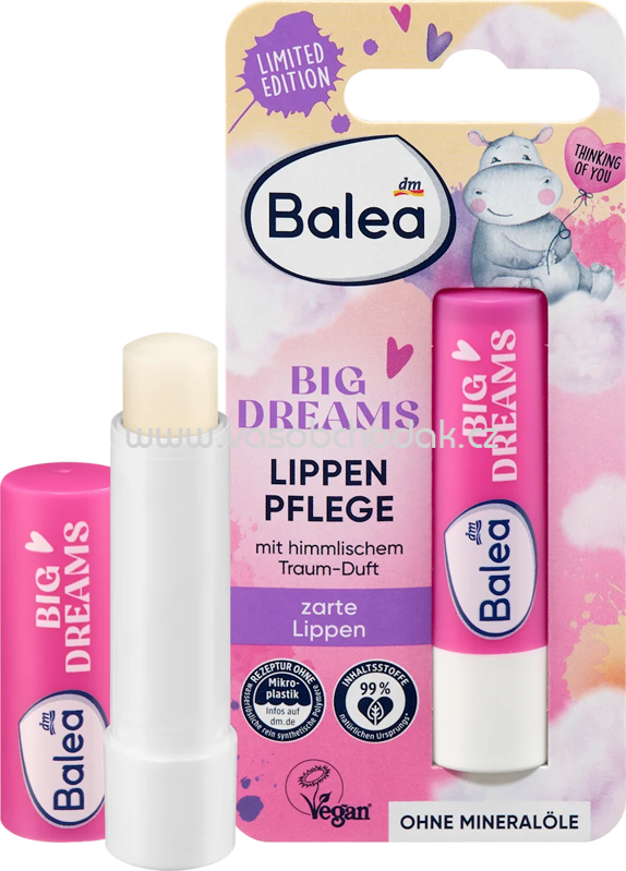 Balea Lippenpflege Big Dreams, 4,8 g Balea Lippenpflege Big Dreams, 4,8 g