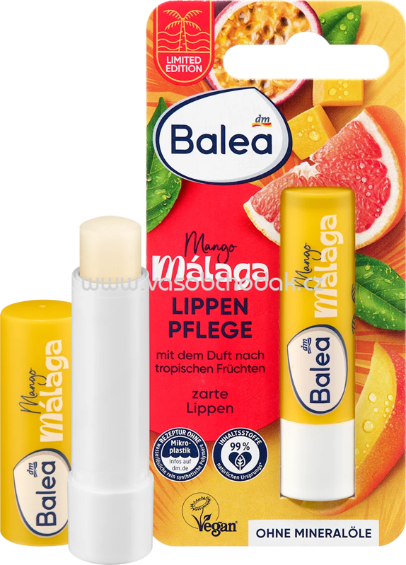Balea Lippenpflege Mango Malaga, 4,8 g Balea Lippenpflege Mango Malaga, 4,8 g