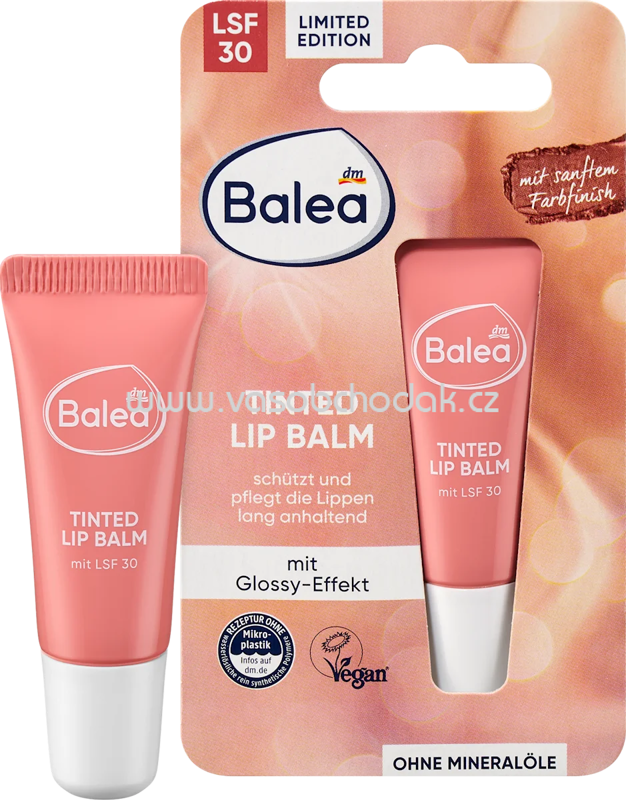 Balea Lippenpflege Tinted Lip Balm LSF 30, 10 ml Balea Lippenpflege Tinted Lip Balm LSF 30, 10 ml