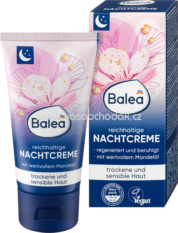 Balea Nachtcreme reichhaltig, 50 ml