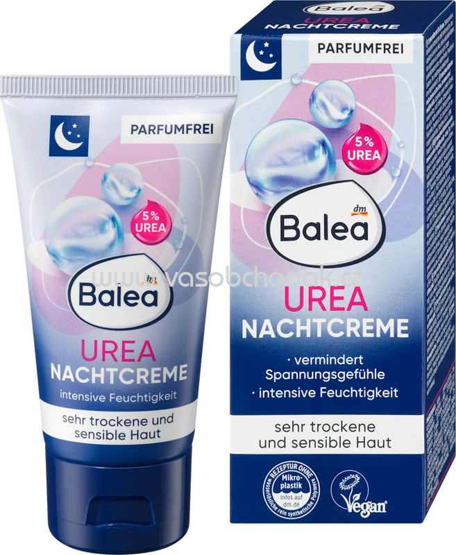 Balea Nachtcreme Urea, 50 ml Balea Nachtcreme Urea, 50 ml