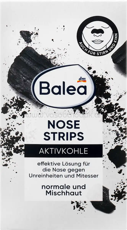 Balea Nosestrips mit Aktivkohle, 3 St Balea Nosestrips mit Aktivkohle, 3 St