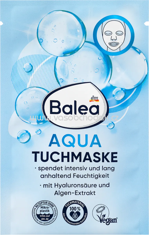Balea Tuchmaske Aqua, 1 St Balea Tuchmaske Aqua, 1 St