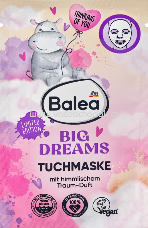 Balea Tuchmaske Big Dreams, 1 St Balea Tuchmaske Big Dreams, 1 St
