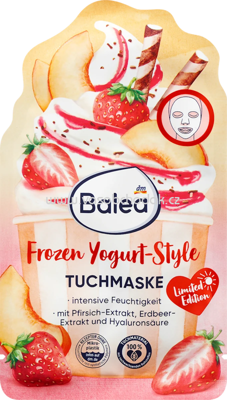 Balea Tuchmaske Frozen Yogurt-Style, 1 St Balea Tuchmaske Frozen Yogurt-Style, 1 St
