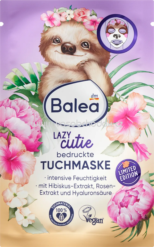 Balea Tuchmaske Lazy Cutie, 1 St