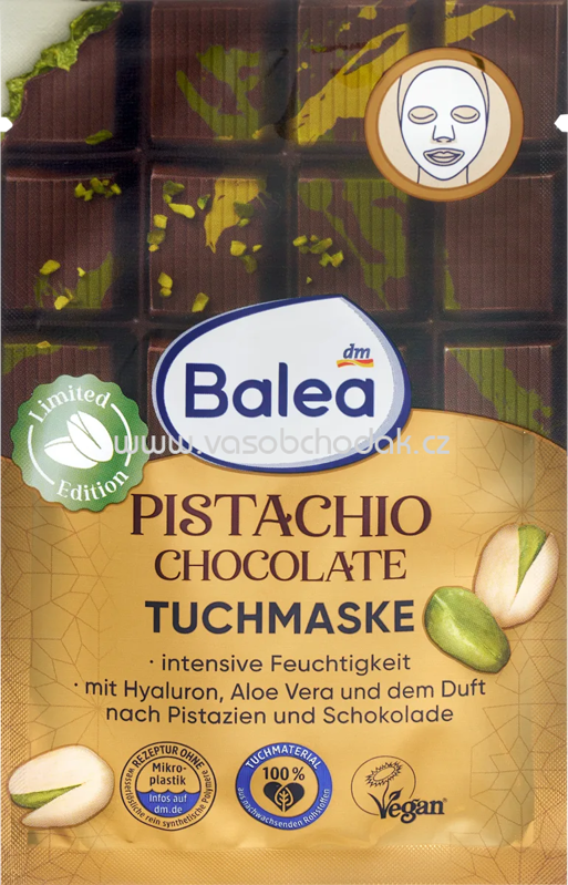 Balea Tuchmaske Pistachio Chocolate, 1 St Balea Tuchmaske Pistachio Chocolate, 1 St