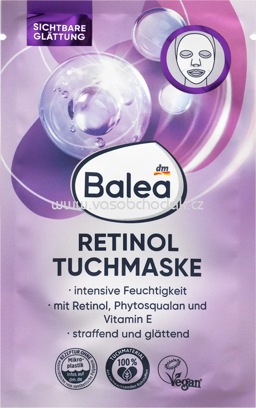 Balea Tuchmaske Retinol, 1 St Balea Tuchmaske Retinol, 1 St