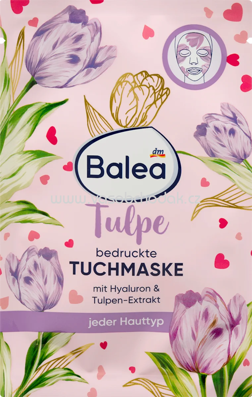 Balea Tuchmaske Tulpe, 1 St Balea Tuchmaske Tulpe, 1 St